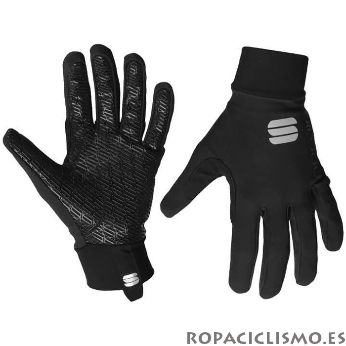 2021 Sportful Guantes Largos Negro